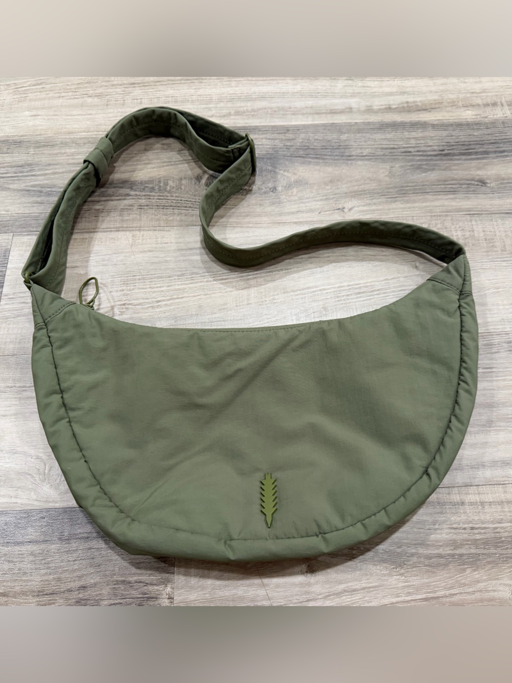 Thacker Cloud Sling Bag – Olive Green Crescent Crossbody